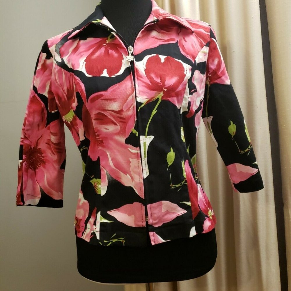 DINO Zipper Stretch Jacket Size 9/10